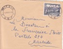 MITZIC > Transit > LIBREVILLE - GABON - Colonies Francaises,Afrique,avion, Lettre,petit Bureau,marcophilie - Cartas & Documentos