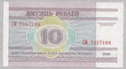 BELARUS 10 RUBLEI 2000 UNC NEUF P 23 - Belarus