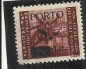 ISTRIA E LITORALE SLOVENO 1945 SEGNATASSE SOPRASTAMPATI PORTO L. 8 SU 0,50 MNH - Occ. Yougoslave: Littoral Slovène