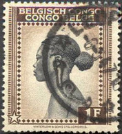 Pays : 131,1 (Congo Belge)  Yvert Et Tellier  N° :  237 (o) - Usados