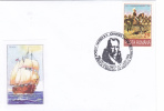 FRIDTJOF NANSEN, Was A Norwegian EXPLORER, SCIENTIST,DIPLOMAT,2005 SPECIAL COMMEMORATIVE COVER ROMANIA. - Exploradores