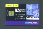 MEXICO  -  Chip Phonecard As Scan (may Have Some Wear On Reverse) - Mexique