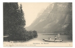 Glaris (Suisse) : Barke Am Westufer In Klônthalsee Im 1905 (Lebendig). - Altri & Non Classificati