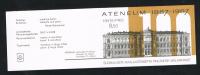 FINLAND  CARNET  SCHILDERIJEN 100 JAAR MUSEUM ATENEUM    1987 ** - Booklets