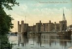 (369) Wales Old Postcard - Carte Ancienne Du Pay De Galle - Caernarfon Castle - Other & Unclassified