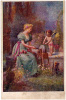 AK ZATZKA H.  ENGEL AMOR " Es Ist Jedoch Scharf  " Schöne Junge Mädchen OLD POSTCARD - Zatzka