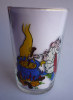 VERRE ASTERIX AMORA 1968 37b P TOUILLE DANS SON CHAUDRON - Tischkunst