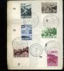 Passage Du Tour De France 1953 Sur Timbres Tourisme 918/923 - Cartas & Documentos