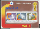 Malta 1982 - Malte 1982 - Michel Block 7 - ** Mnh Neuf Postfris - Fussball - 1982 – Espagne