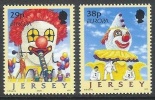 EUROPA 2002 - JERSEY -  NEUF ** (MNH) // Le Cirque, Clowns - 2002