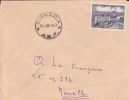 DJAMBALA - CONGO - 1957 - Colonies Francaises,Afrique,avion, Lettre,petit Bureau,marcophilie - Cartas & Documentos