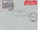 KINKALA - CONGO - 1957 - Colonies Francaises,Afrique,avion, Lettre,petit Bureau,marcophilie - Storia Postale