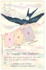 Langage - CPA Langage Des Couleurs- Enveloppes De Couleur Et Pie - TTB (voir Scan) - Other & Unclassified