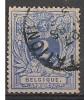 BELGIE BELGIQUE 27 Cote 2.00€ T15 - 1869-1888 León Acostado