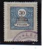 STE962  30 FILLER  UNGARN Hungary 1903 STEUERMARKEN Revenue Fiscaux Gestempelt - Revenue Stamps