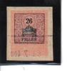 STE984  26 FILLER  UNGARN Hungary 1903 STEUERMARKEN Revenue Fiscaux Gestempelt - Revenue Stamps