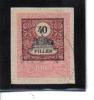 STE986  40 FILLER  UNGARN Hungary 1903 STEUERMARKEN Revenue Fiscaux Gestempelt - Revenue Stamps