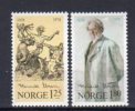 NORVEGE      Neuf  **     Y. Et T.   N° 720 / 721      Cote:  1,75  Euros - Unused Stamps