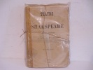 Teatro / SHAKSPEARE - Old Books