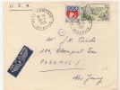 FRANCE - 1966  COVER From METZ COMEDIE  To PARAMUS - Lettres & Documents