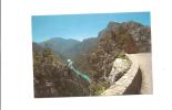 CP, 04, Les Gorges Du Verdon, Remontée Du Lac De Ste-Croix à La Soertie Des Gorges, 1988 , Voyagée - Other & Unclassified