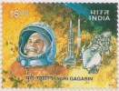 Yuri Gagarin, Russian Cosmonaut, Rocket, First Space Flight, MNH India - Asia