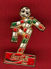 19925-coca Cola.championnat Du Monde De Football.Italie.signé Bertoni. - Coca-Cola