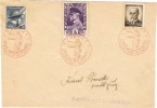 Frontal TABOR (Checoslovaquia) 1946. Aniversario Republica - Storia Postale