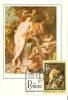 URSS / Maxi Card / Alliance De La Terre Et De L´Eau - Artist, Rubens / Jour D'emission - Desnudos
