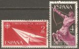 Spain 1956 Mi# 1071-1072 Used - “Flight” / Centaur - Gebraucht