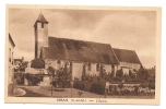 Rebais (77) : L´église Vue Du Jardin D'un Propriété Adjacente  En 1930. - Rebais