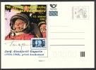 Czech Republic 2011 - 50 Years From First Man In Space, J.A. Gagarin, Special Two Postal Stationery, MNH - Europa