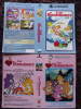 JAQUETTE - VHS - LES BISOUNOURS - LOT DE 2 - JAQUETTE SPECIMEN - DESSIN ANIME - Cartoons