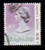 Hong Kong Used 1987, 80c - Gebraucht