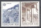 1987 - FAEROER - EUROPA CEPT - L´ARCHITETTURA. MNH - 1987