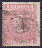 UK 1867 SG 126, 5 Shilling, Used, Plate 1, Thin Spot At Back, Left Top. SG Cat Value UKP 600 - Oblitérés