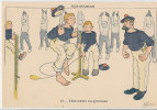 CC 857 / C P A - ILLUSTRATEUR   H.  GERVESE  15 TRIBORDAIS AU GYMNASE - Gervese, H.