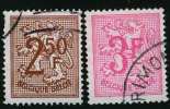 België 1970, Nr 1544/1545 - USED / GESTEMPELD / OBLITERE - Catw 0,3€ - 1951-1975 Heraldieke Leeuw