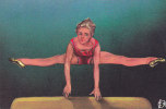 GYMNASTIQUE.  Cheval En Longueur. Messieurs - Dames.  _  JEUX  OLYMPIQUES  Tokyo 1964. Pub  WELCOME-TARZAN Chewing-gum - Gimnasia