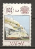 Malawi 1988 N° 532 Iso ** Assurances Lloyd, Pompiers, Bateau, Incendie, Seawise University, Hong Kong - Malawi (1964-...)