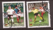 B-1006  BOSNIA REPUBLIKA SRPSKA 243-44 SPORT CALCIO  GIAPPONE COREA DEL SUD USED - 2002 – Zuid-Korea / Japan