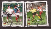 B-1006  BOSNIA REPUBLIKA SRPSKA 243-44 SPORT CALCIO  GIAPPONE COREA DEL SUD USED - 2002 – Südkorea / Japan