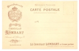 CPA Pub. Du Chocolat Lombart-Saint-Augustin - Vue  Paris-le Sujet Apparait De + En + Clairement En Frotant Une Pièce-TTB - Advertising