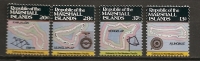Marshall 1984 N° 63 / 6 ** Courant, Iles Constitutives De L´archipel, Instruments De Navigation, Rongelap, Ailinglaplap - Marshallinseln