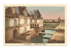 Cp, 37, Villandry, Le Château Vers L'Eglise, Voyagée - Other & Unclassified