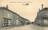 51 GIVRY EN ARGONNE GRAND'PLACE ET AVION PRECURSEUR - Givry En Argonne