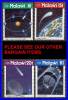 MALAWI 1986 HALLEY'S COMET / SPACE ASTRONOMY  SC# 478-481 VF MNH - Malawi (1964-...)