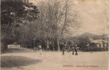 CPA .  FERROL . ALAMEDA DE SUANCES .  Animé , Circulé 1922... - La Coruña