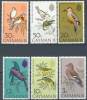 CAYMAN ISLANDS 1974 BIRDS SC#322-327 CV$32.50 VF MNH PIGEON (DEL01) - Kaaiman Eilanden