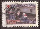 B-1008  BOSNIA REPUBLIKA SRPSKA  CK 15  CROCE ROSSA  RED CROSS, FIRST AID   USED - Erste Hilfe